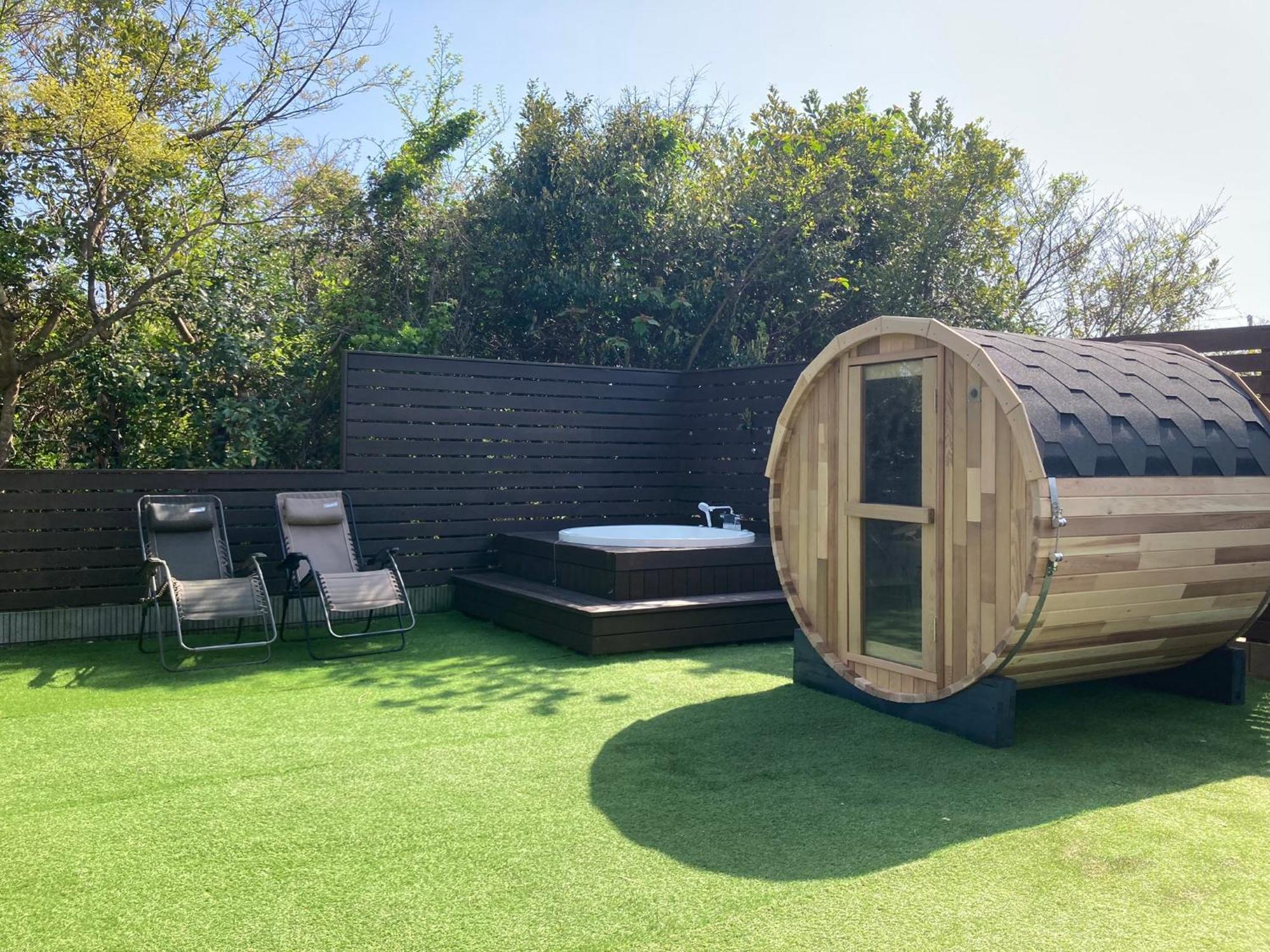 海まで3分の貸別荘 Malibu Ichinomiya バレルサウナ ジャグジー Bbq完備 ภายนอก รูปภาพ